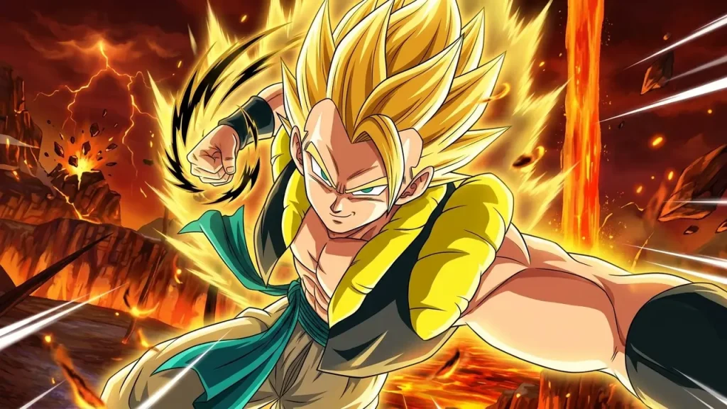 Dragon Ball Sparking Zero Gogeta battle scene
