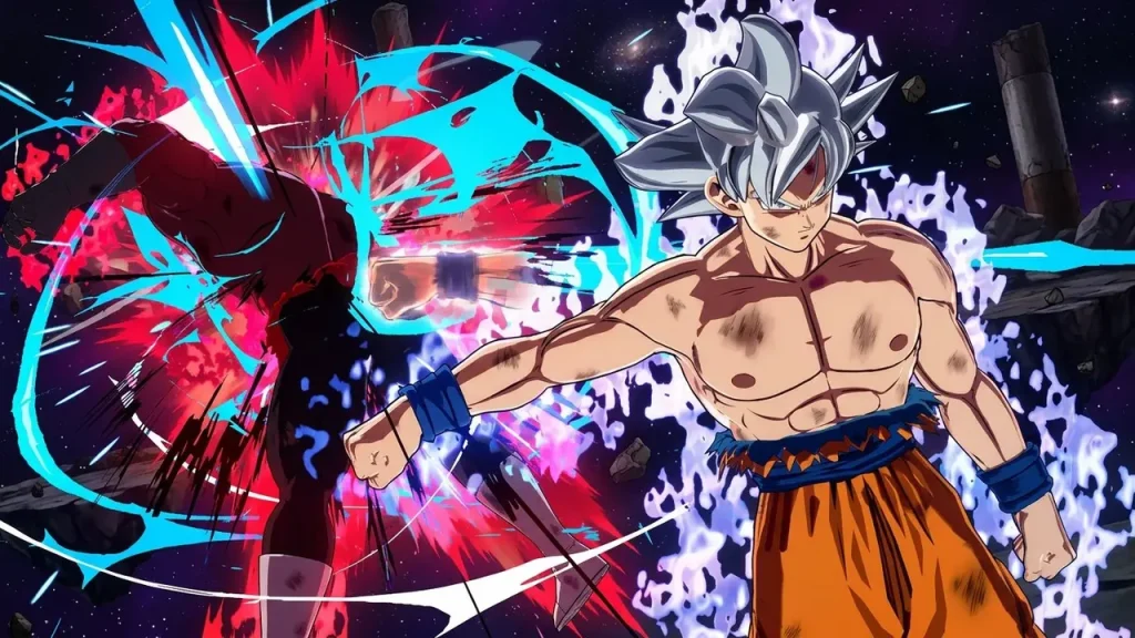 Dragon Ball Sparking Zero Goku Ultra Instinct battle