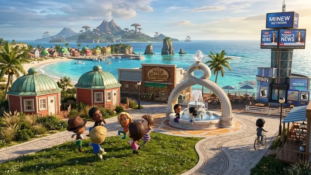 Tomodachi Life Living the Dream NSP XCI island community