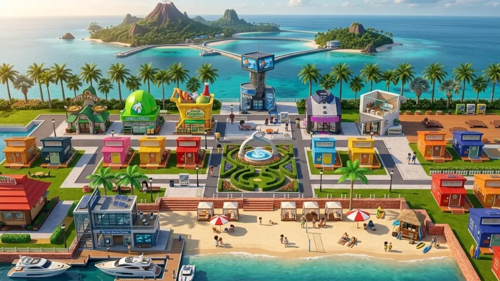 Tomodachi Life Living the Dream NSP XCI tropical island resort